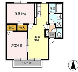 シャルムの物件間取画像